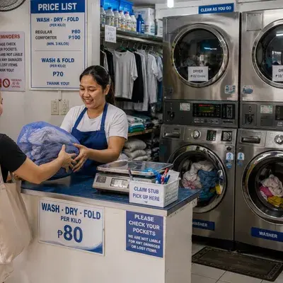 Laundry shop tracking orders and performance with Halin Hub